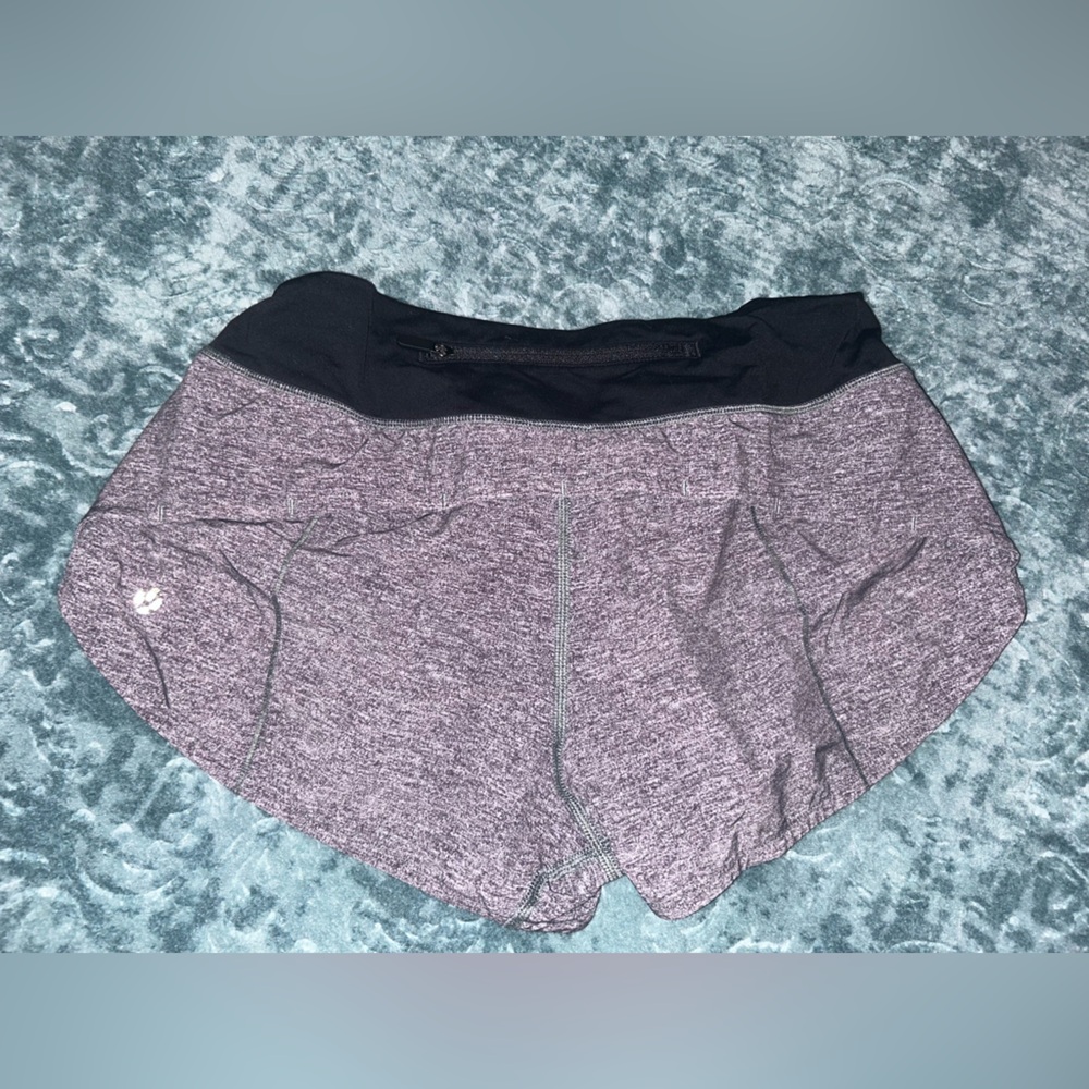 Lululemon Grey and Black Shorts